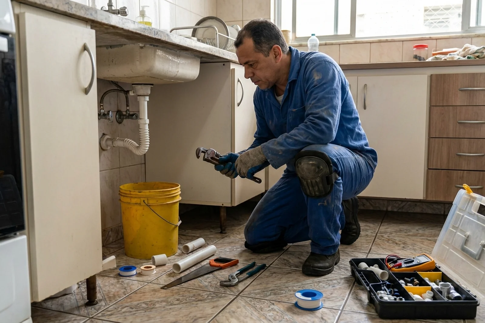 Reparos hidráulicos e detecção de vazamento em Uberaba-MG